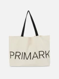 PRIMARK Tote - Beige - Large