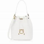 Furla Corona Bucket with long strap - Chalk - Small