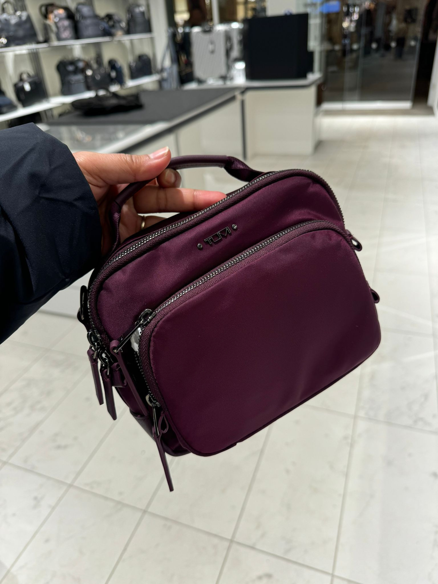 TUMI Tamy Crossbody - Grape - One Size / 148984