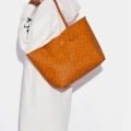 Coach Tote - Light Orange - One Size