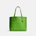 Coach Tote - IM/Neon Green - One Size