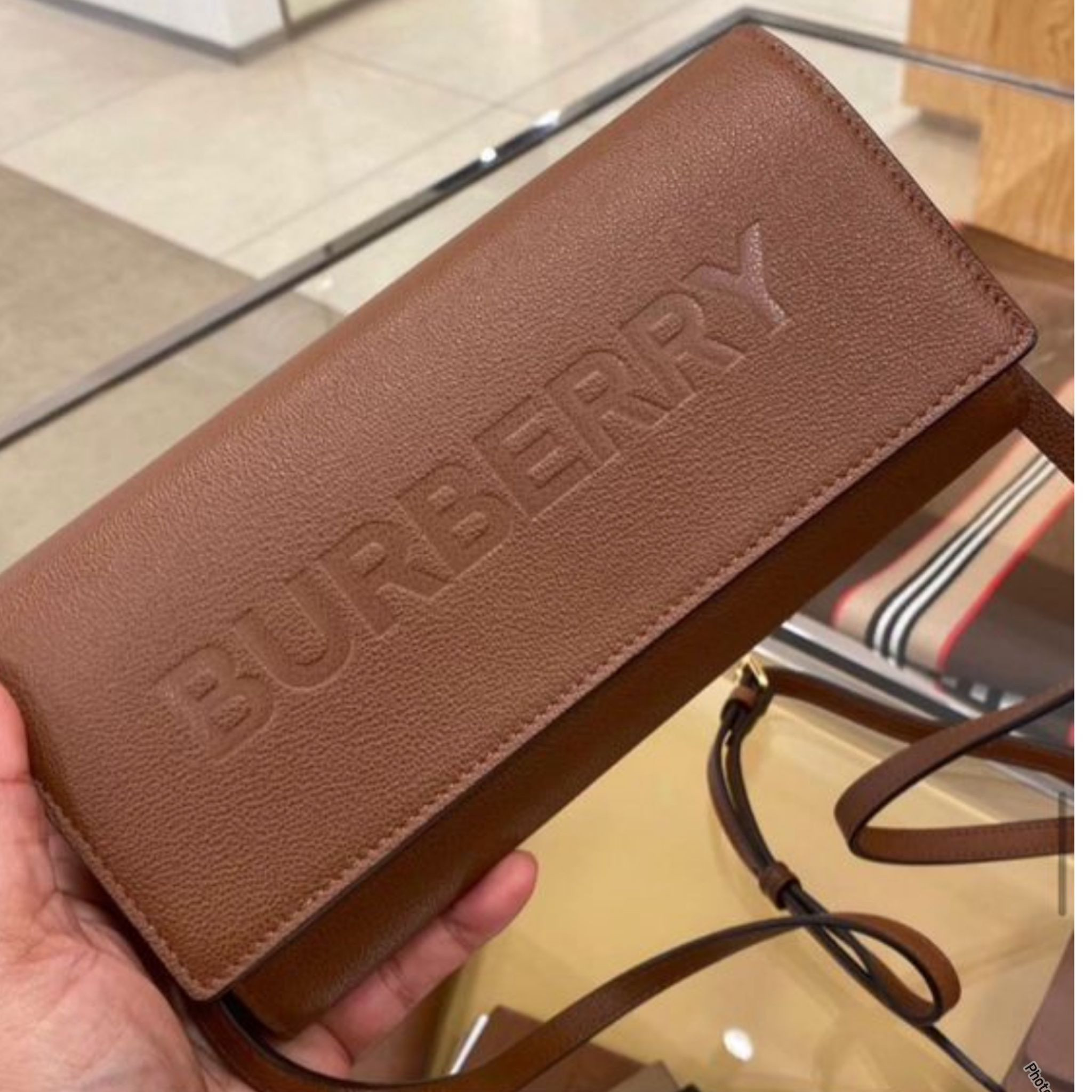 Burberry Crossbody - Henley / Tan - One Size