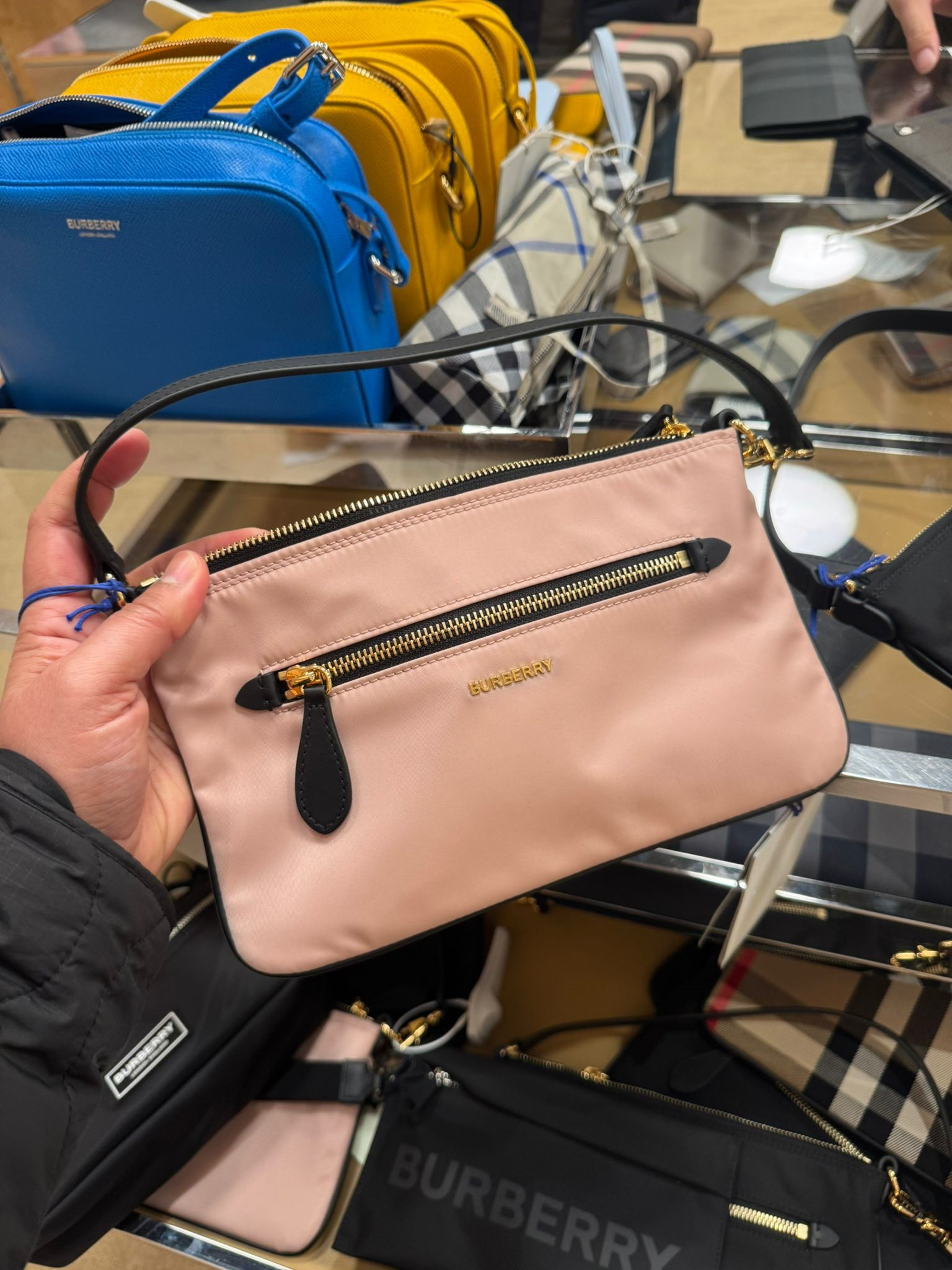 Burberry Shoulder - Rose Beige - One Size