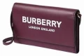 Burberry Hazelmere Crossbody - Mohogany Red - One Size