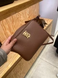 Burberry Camera Bag Crossbody - Tan - Large