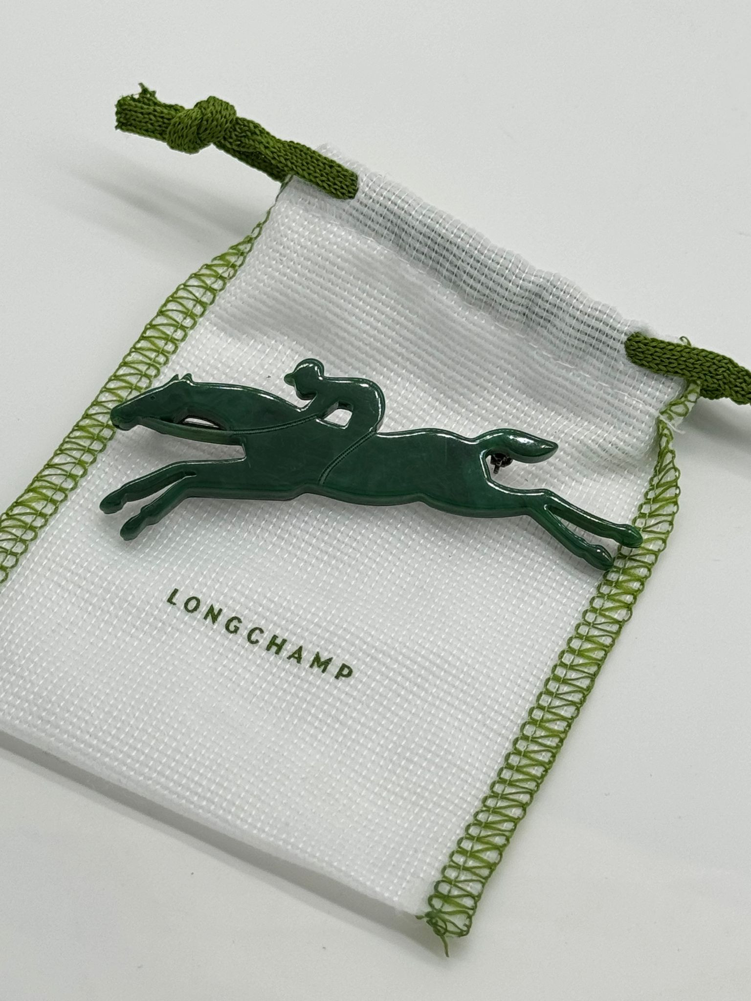 Longchamp Brooch - Green - 60220PLAD91