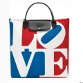 Longchamp Robert Indiana Tote - 10226BBA007 / Multi - 35 x 34 x 6 cm