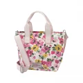 CATH KIDSTON CASUAL TOTE SMALL WITH LONG STRAP - PAINTED PANSIES - 927772