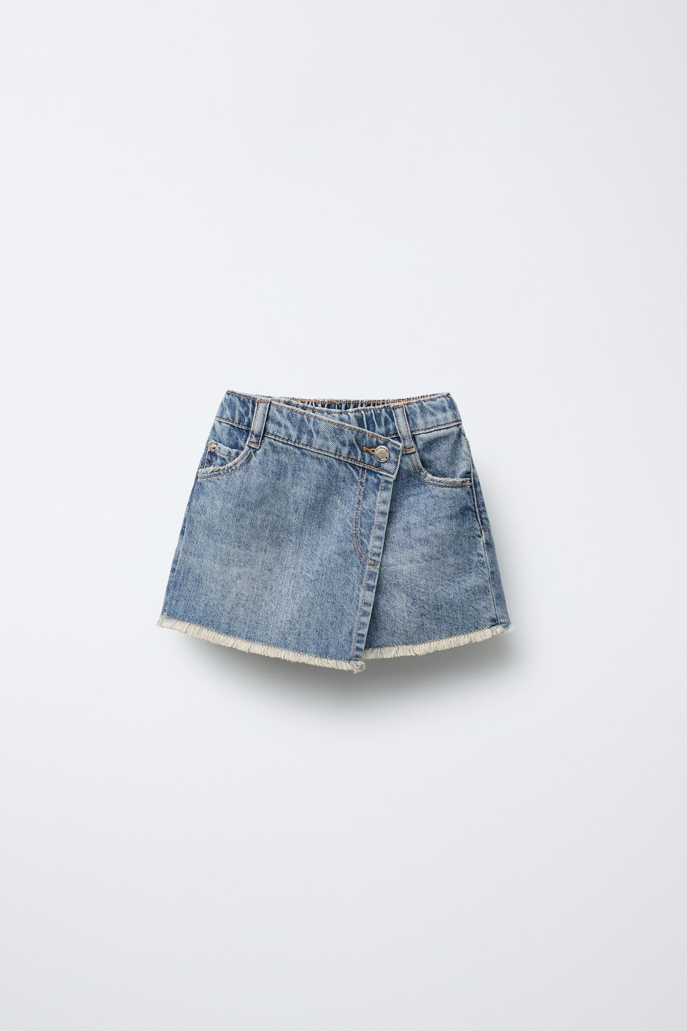 Zara Kids Skort Jeans - Blue - 5 Years