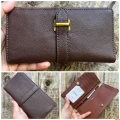 Fossil Emery Purse - Chocolate Ganache - SWL2897205 / Large Snap