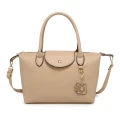 Kitise Top Handle With Long Strap - Apricot Beige - Medium / 30 x 18 x 10 cm