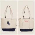 GYMSHARK Tote - Heavy Blue/Oat White/Athletic - 30 x 23 x 13.5 cm