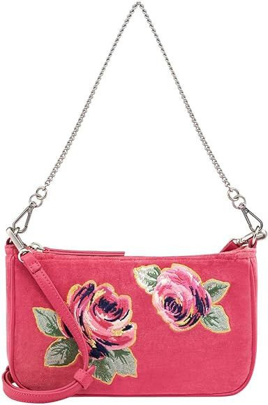 Cath Kidston Demi Velvet Shoulder/Crossbody - Pink - 878692