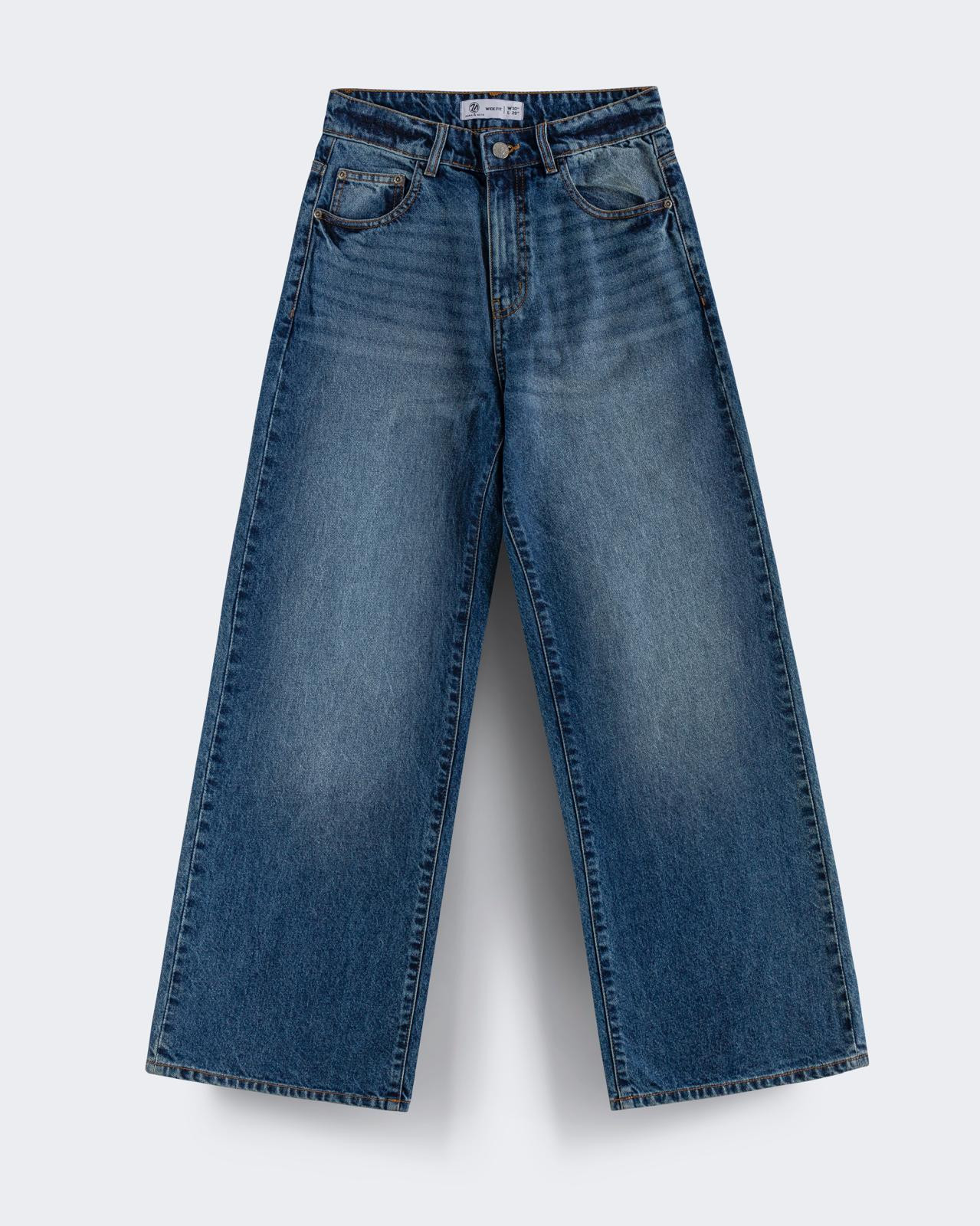 Women Wide Leg - Light Blue - W30 / L28