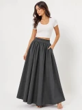 Z&A Women Skirt - Dark Grey - Size M