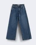 Women Wide Leg - Dark Blue - W32/L28
