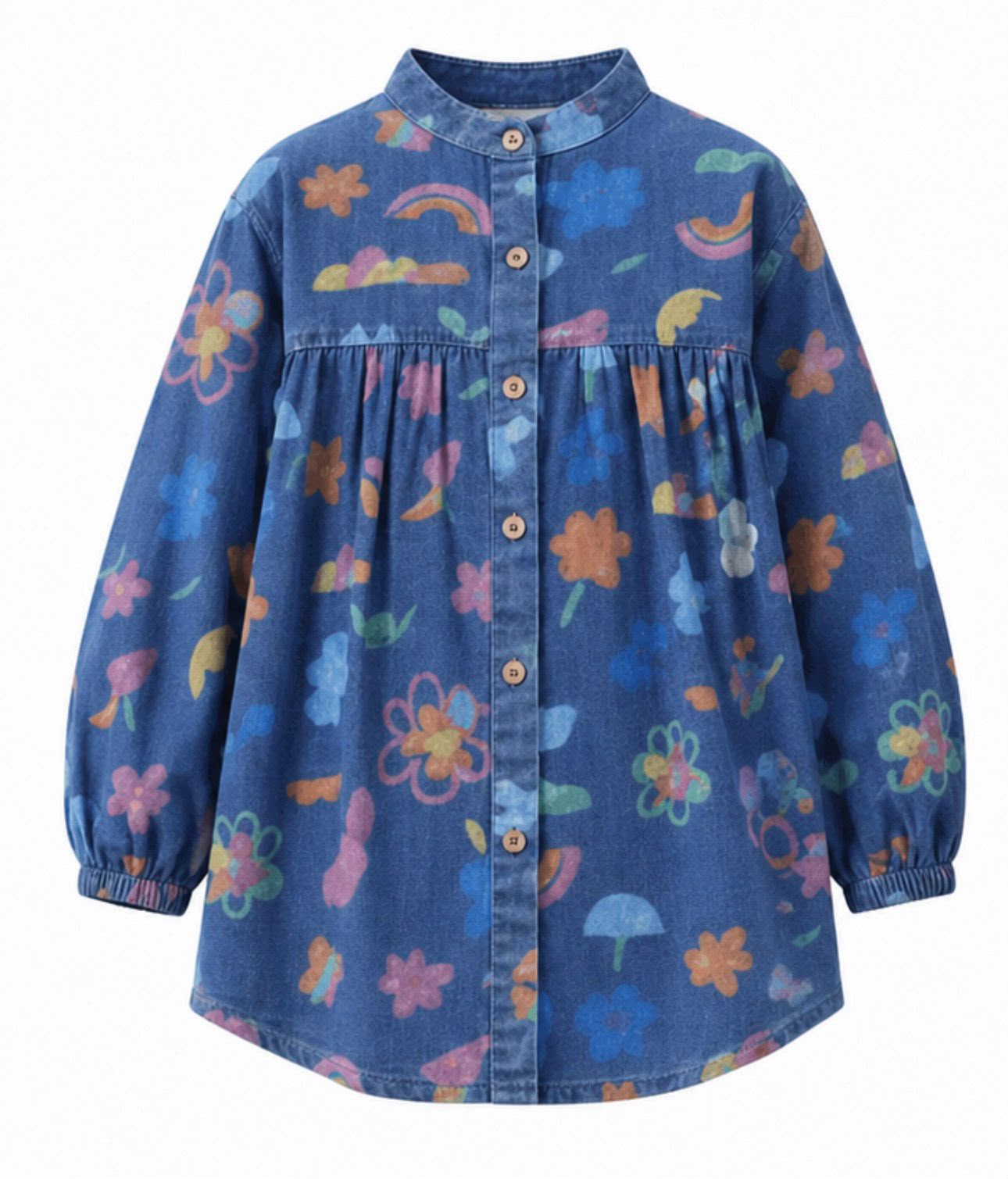 Girls Top - Sunny Scribble - Size 8 - 9 yrs