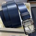 Montblanc Belt - Dark Blue/Grey - One Size