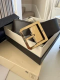 Montblanc Belt - Dark Brown/Grey - One Size