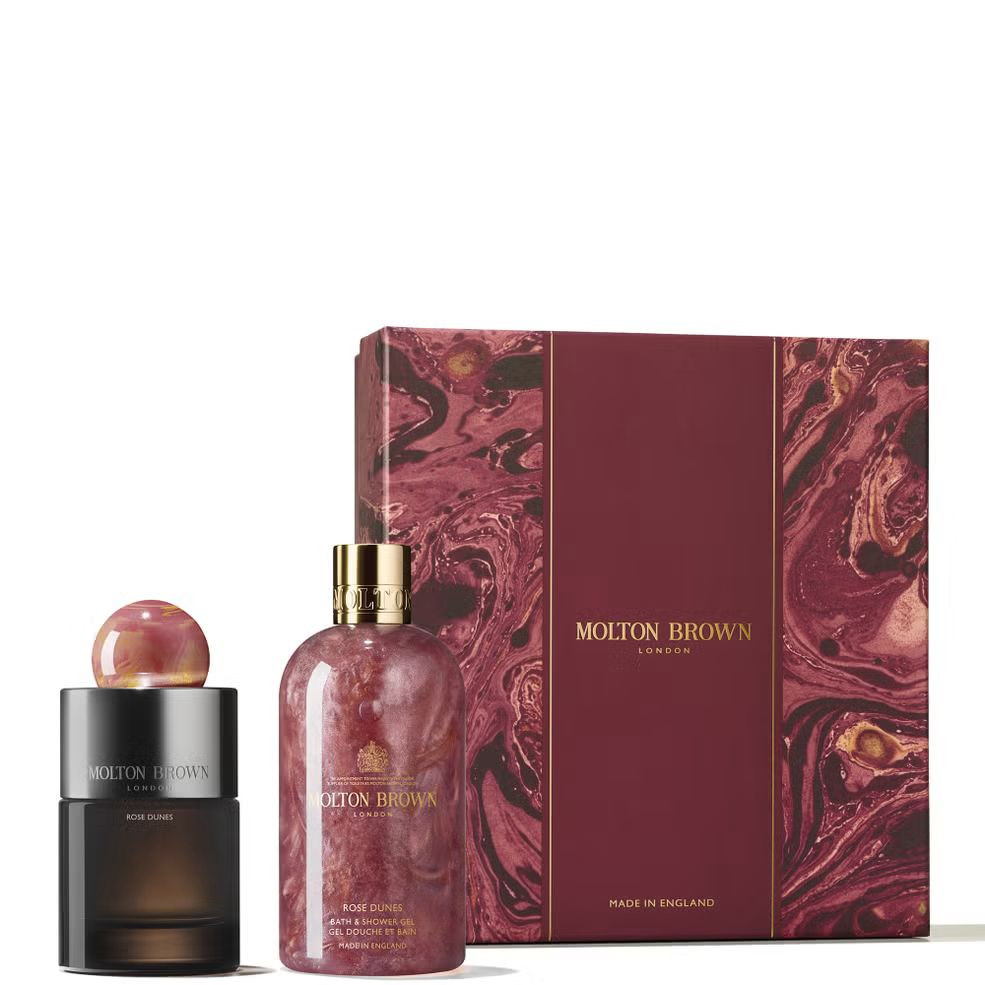Molton Brown Fragrance Collection - Rose Dunes - 100 ML (Eau De Parfum) & 300 ML (Bath & Shower Gel)