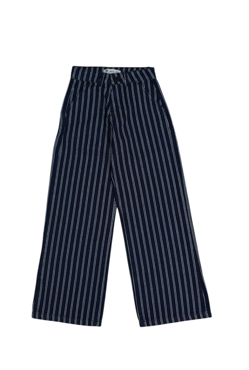 WOMEN WIDE LEG STRIPE