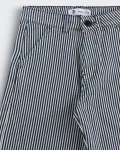 Women Wide Leg Stripe - BLK/WHT STRIPE - W38/L30