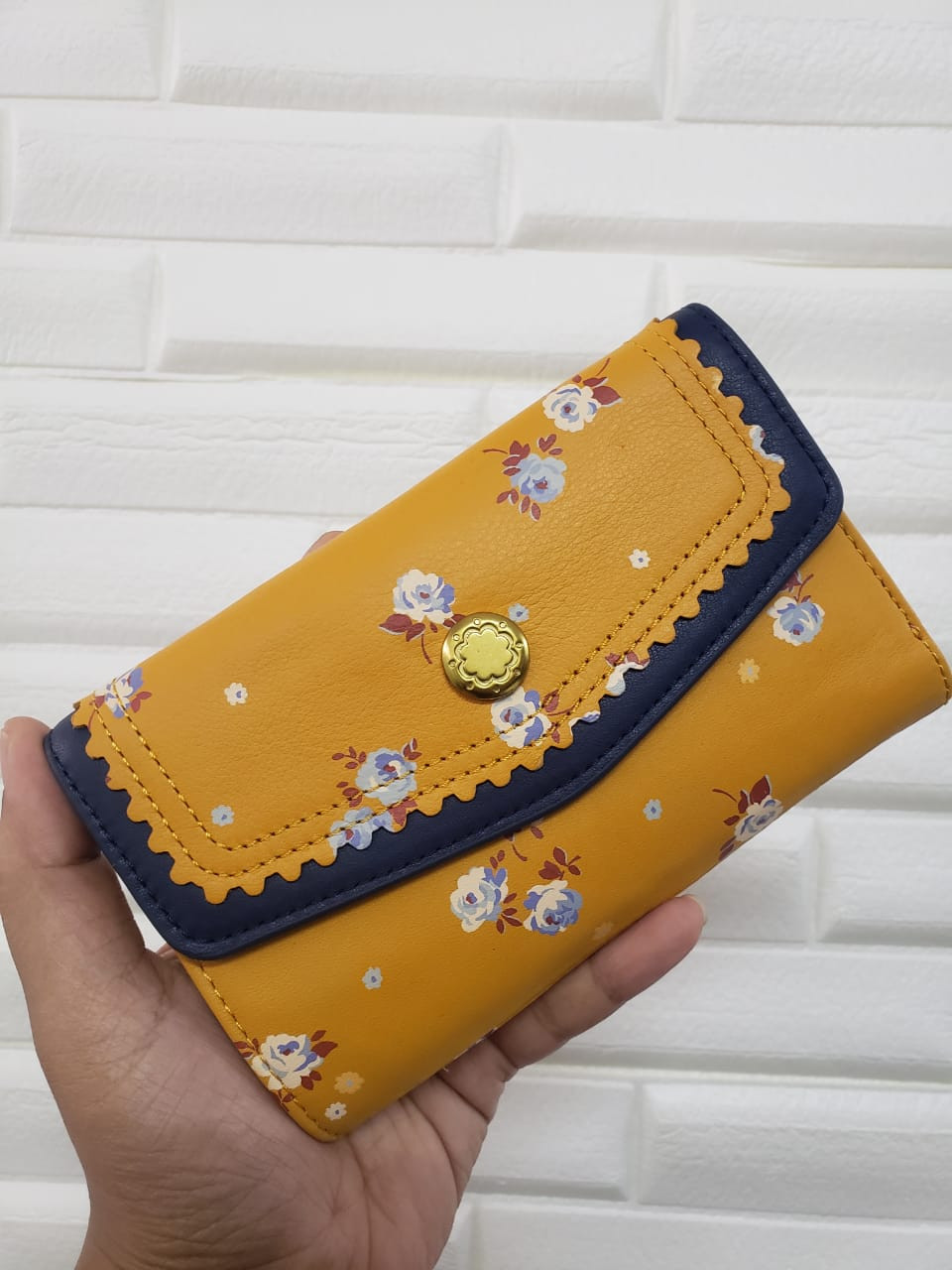 Cath kidston yellow leather bag online