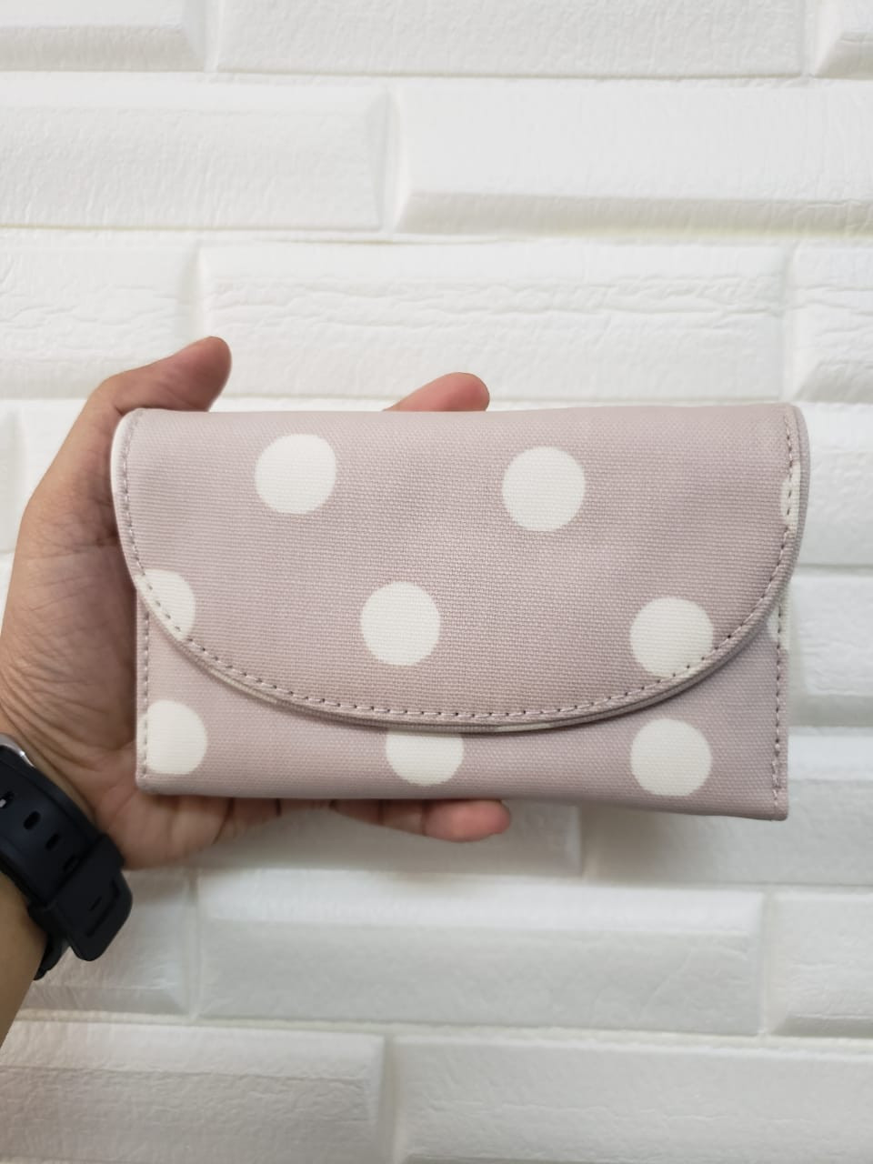 Cath kidston grey spot purse sale