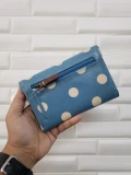 Cath Kidston Purse - Button Spot Blue - 762137