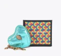 Kurt Geiger Kensington Heart Charm/Coin Purse - Md Green - One Size