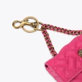 Kurt Geiger Kensington Charm/Card Purse - Pink Comb / 4047857979 - 11 x 8 cm