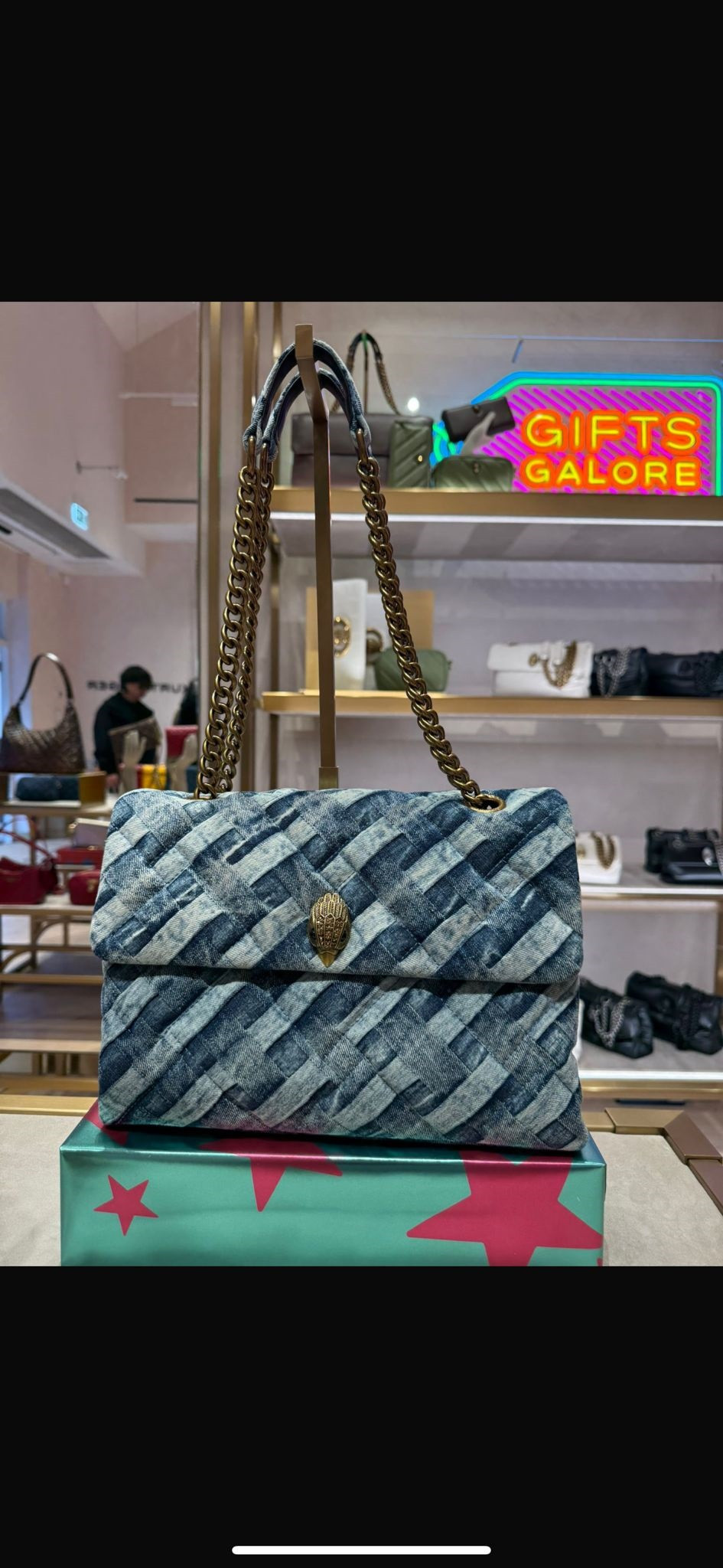 Kurt Geiger Kensington Soft - Denim / 9796588669 - Large