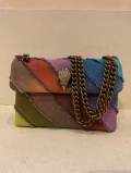 KURT GEIGER KENSINGTON DENIM BAG  - 2046369669 / MULTI - 20 X 16 X 7 CM