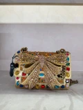 Kurt Geiger Bow Comb Bag - 0508266779/ Gold - Mini
