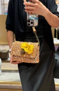 Kurt Geiger KC Kensington - Orange Multi - 20 x 14 x 6 cm (Free Tote)