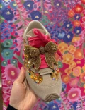 Kurt Geiger Bow Sneaker - 5295166779 / Gold Comb - Eur 37