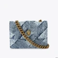 Kurt Geiger Micro Kensington Crossbody - Denim - 10 x 7 x 2 cm
