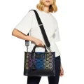 Kurt Gieger Chiswick Tote - Black Multi - 33 x 26 x 16 cm