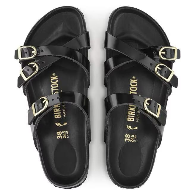 Birkenstock Sandal - Black - Size Uk7 / eur 40