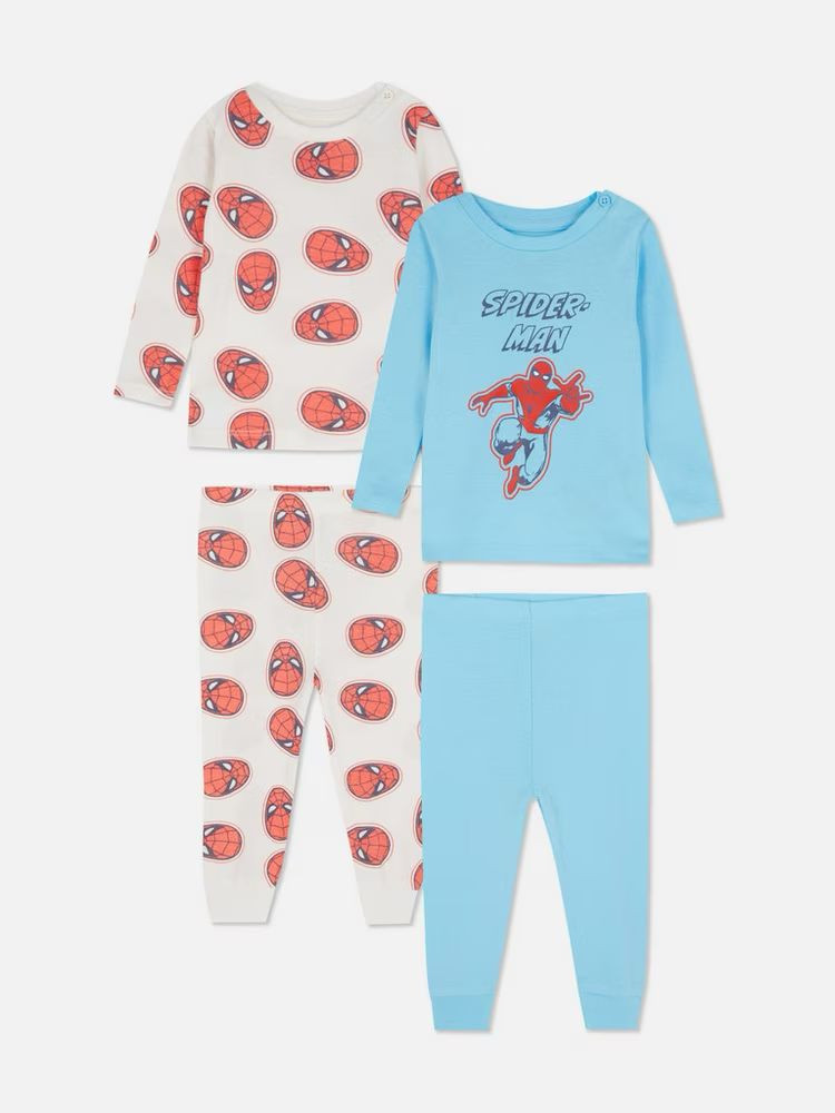 PRIMARK Pyjama set of 2 - Blue Multi - 9 - 12 mth