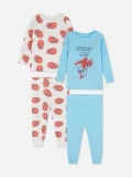 PRIMARK Pyjama set of 2 - Blue Multi - 9 - 12 mth