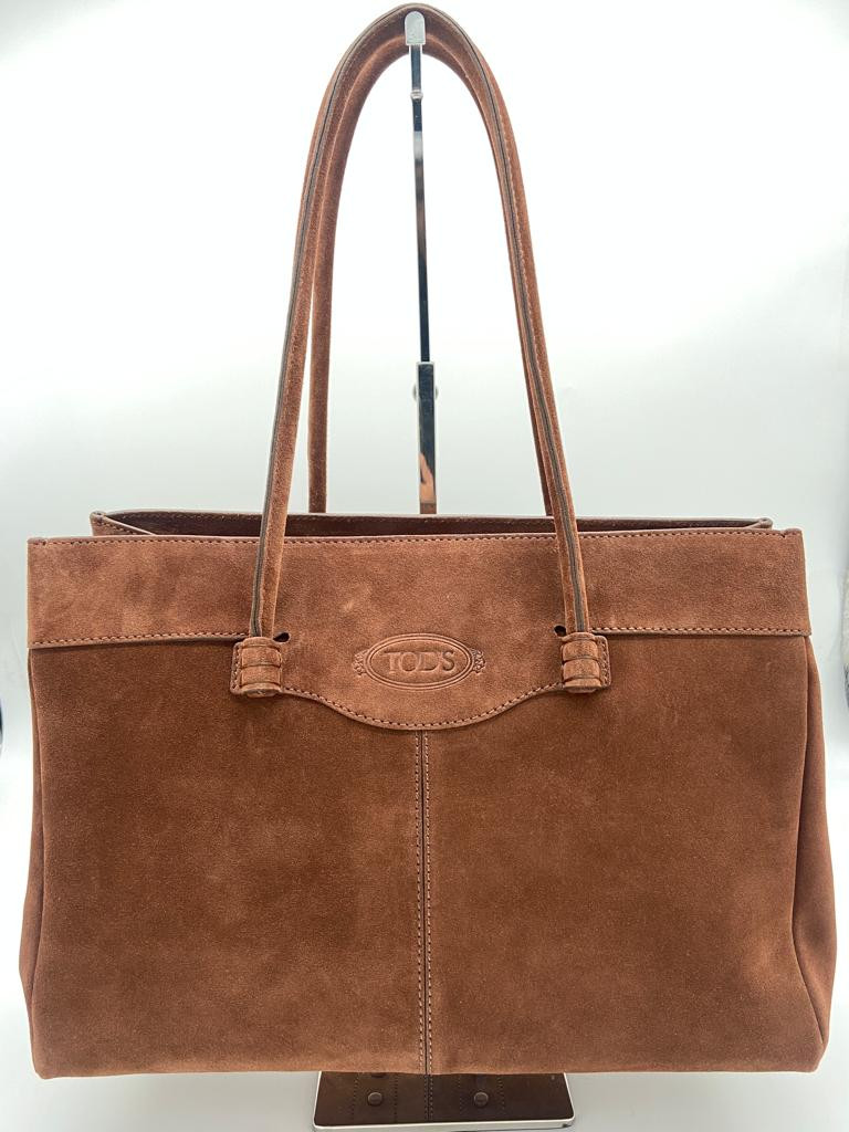 Tod's Mocassino Tote - Mogano - One Size