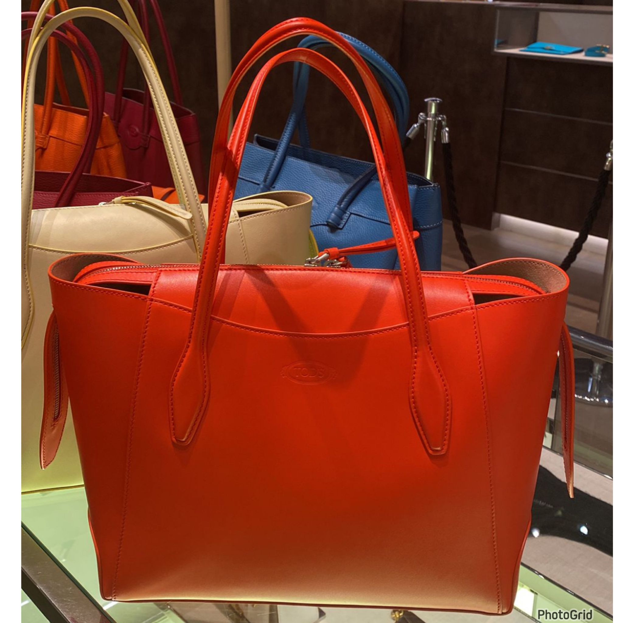 Tod's Tote - Orange - XBWAOSA03Z0MU5G842 / Medium