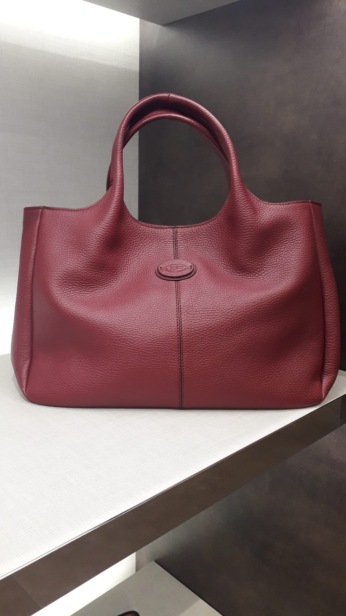 Tod's Tote - Red - XBWALHA02Z1RIAR800/ Small with long strap