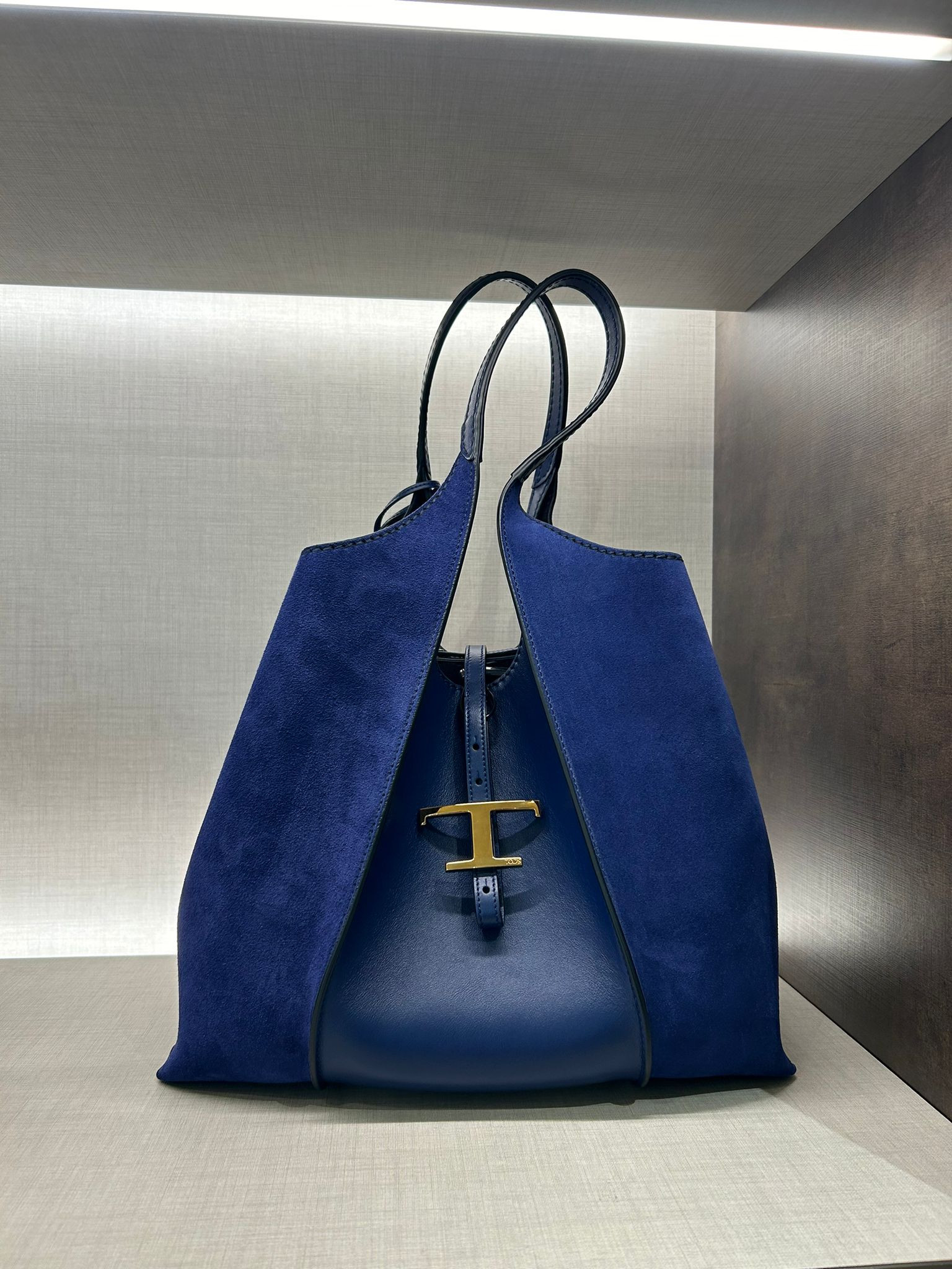 Tod's Tote - Blue - XBWTSBAH3L0QTFU617