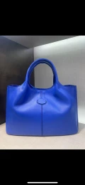 Tod's  ALH Shopping Piccola Tote - Blue - XBWALHA02Z0QNTU615 / Small with long strap