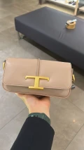 Tod's TSA Tracollina Crossbody - Beige - Mini