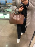 Tod's Tote - XBWALHA02Z0RORS602/ ROR MARRONE SC - Small with long strap