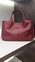 Tod's Tote - Red - XBWALHA02Z1RIAR800/ Small with long strap