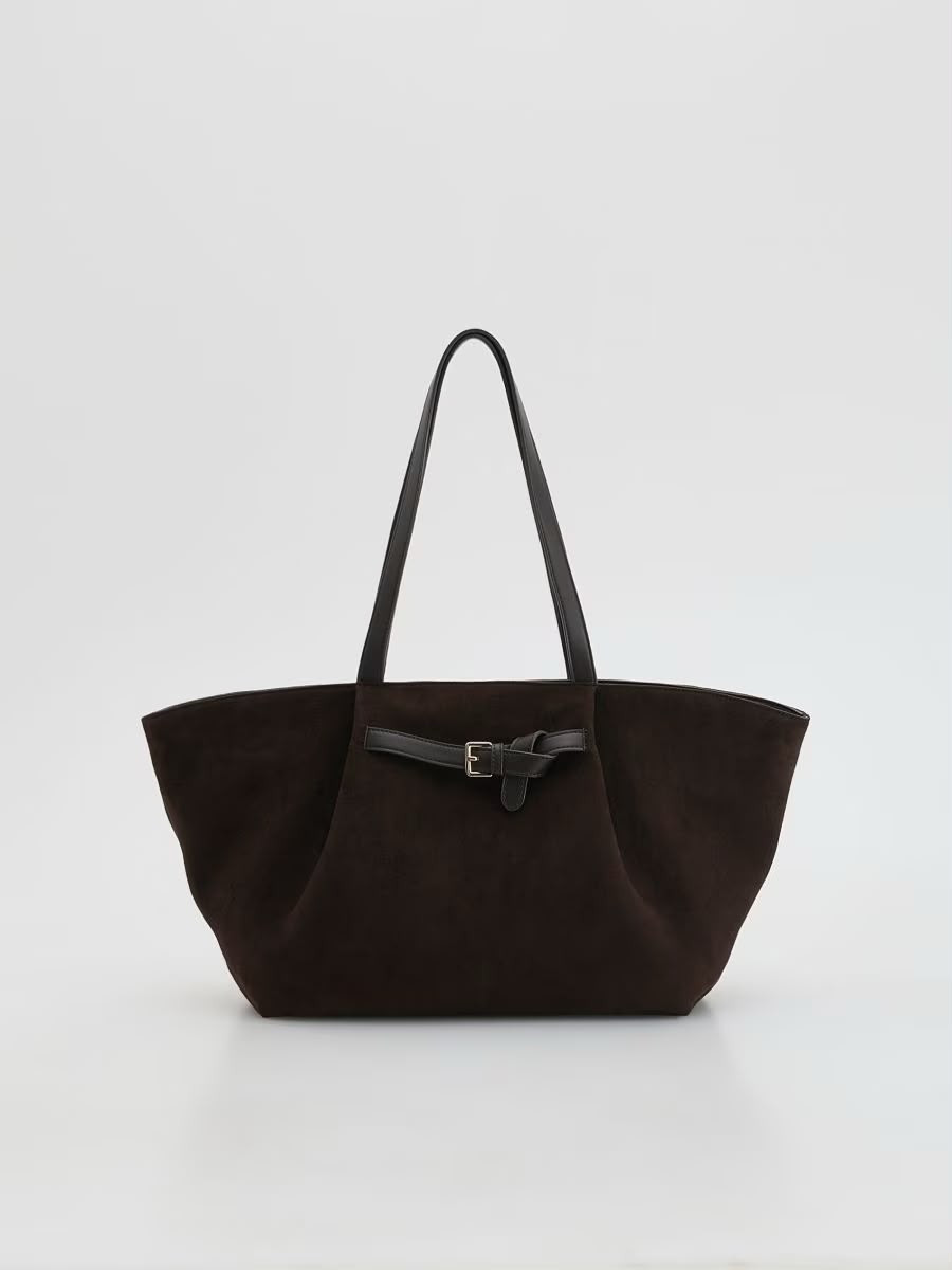RESERVED Tote - Dark Brown - 55 x 28 x 13 cm